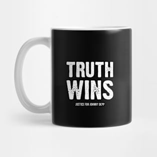 Truth Wins. Johnny Depp wins. Mug